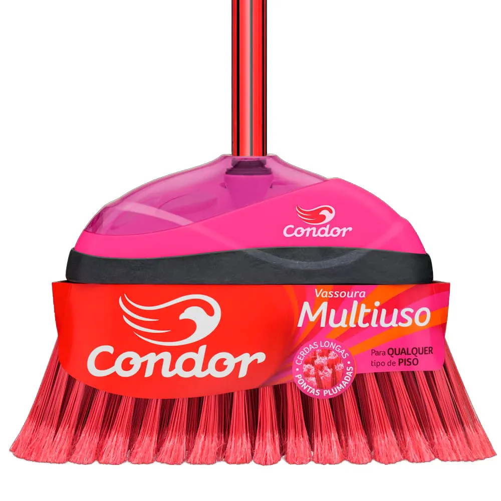 Vassoura Multiuso V-35 com Cabo — Condor